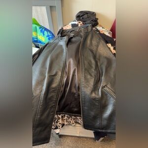 Torrid Black Leather Jacket